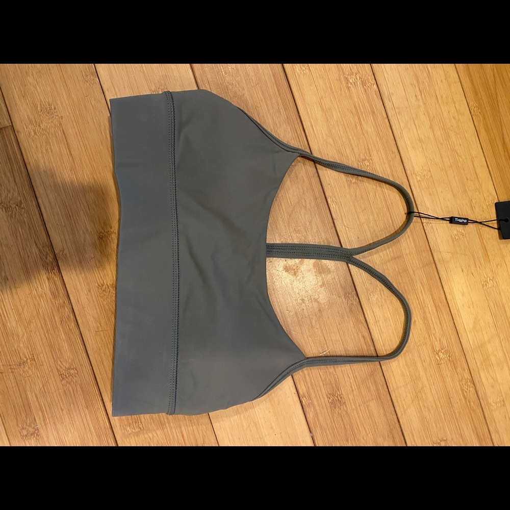 TLeggings brand sports bra, military green color, size small, new with tags.